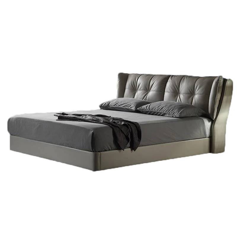 

Mobilya Mobili Yatak Set Room Literas Meble Matrimonio Box Leather Cama Moderna Mueble De Dormitorio bedroom Furniture Bed