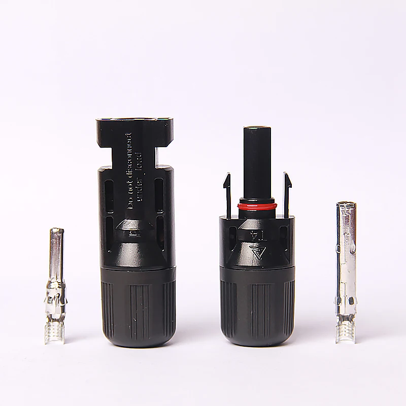 

New 1Pair Male & Female MC4 Connector Solar Connector PV Solar Panel Connectors IP67 1000Vdc for Solar Cable 2.5mm2 4mm2 6mm2