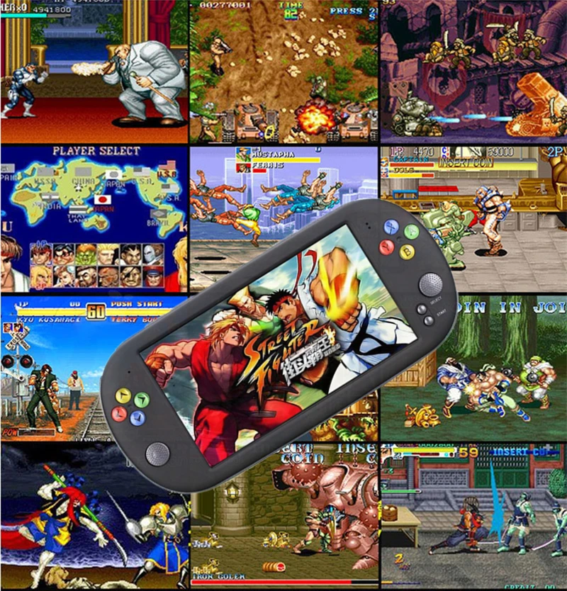  Retro Arcade video game console 8GB memory card with 1500 free games support TV Out Portable Gaming
