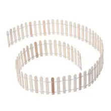 Миниатюрный забор Мини Дом Сказочный Сад Микро растительный горшок украшение бонсай Террариум орнамент( цвет