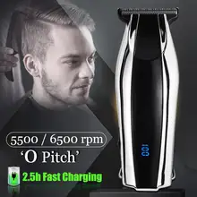 LILI профессиональная машинка для стрижки волос электрический триммер для волос 2 скорости 0 мм Беспроводная Быстрая зарядка машинка для стрижки волос триммер для бороды