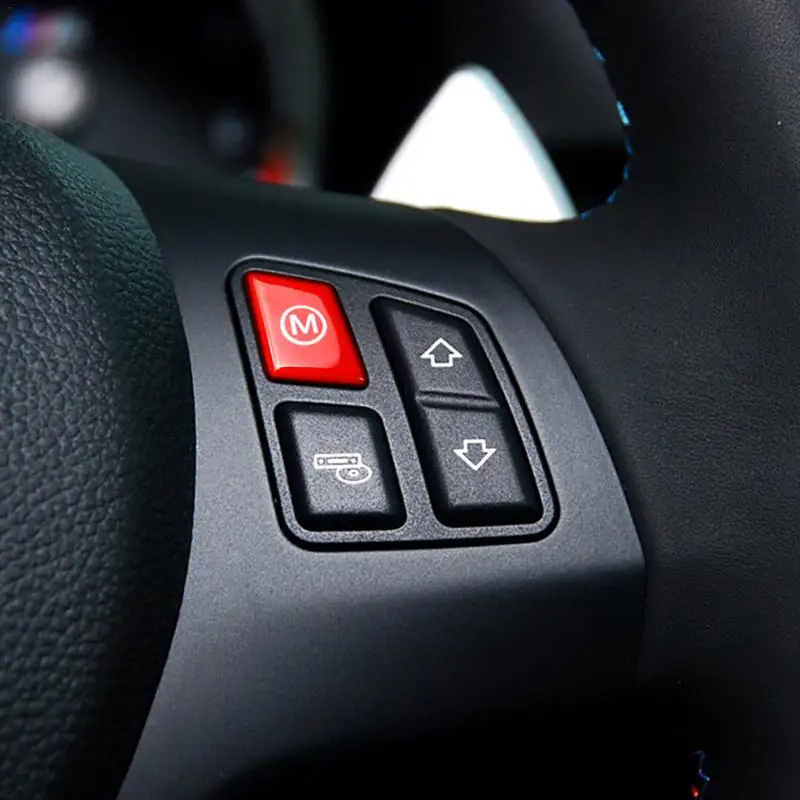 2 шт. кнопки на руль для BMW M3 M4 M5 M6 X5M X6M F80 F82 F83 F10 F15|Рулевые колеса и клаксоны| |
