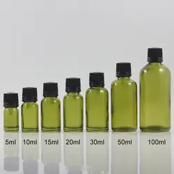 CosPack пустая 50 мл Косметика ароматерапия стеклянная бутылочка для эфирных масел бутылка с черной крышкой