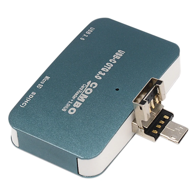 IG-Computer Universal Multi-Function Two-In-One Android Mobile Phone Otg Card Reader Usb 3.0Hub | Компьютеры и офис