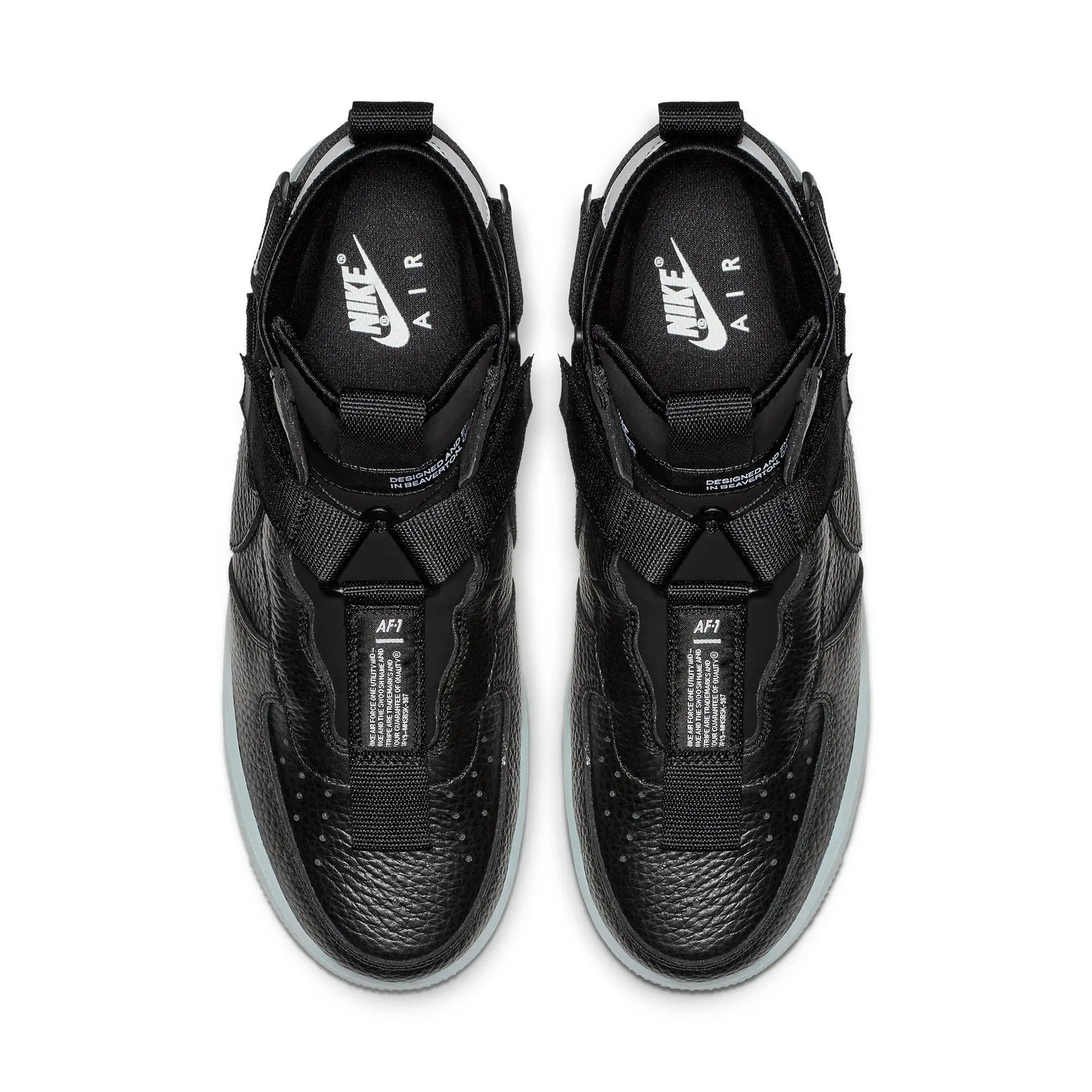 نايك سلاح الجو 1 فائدة منتصف جديد وصول الأصلي الرجال التزلج الأحذية مكافحة زلق مريحة رياضية # AQ9758-001