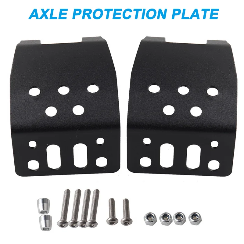 

1 Pair Metal Axle Skid Protection Plate Case for Axial SCX10 1/10 RC Crawler Auto YJS Dropship