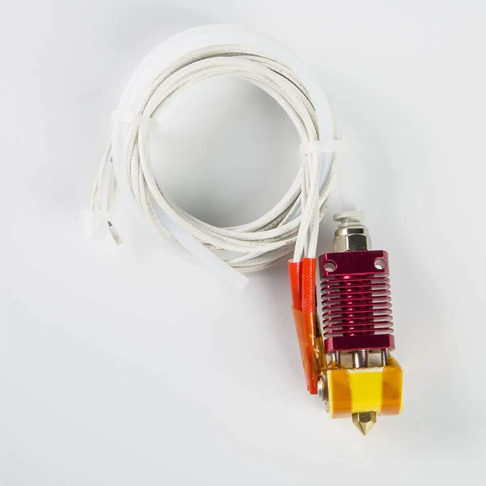 3D طابعة الطارد الساخن النهاية كيت MK8 0.4mm فوهة مع الألومنيوم التدفئة كتلة ل اندر 3 برو Creality