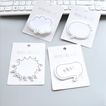 

1pcs Self Adhesive Memo Pad Sticky Notes Bookmark Cartoon Kawaii Point Marker Memo Sticker Paper Office School Supplies Dropship