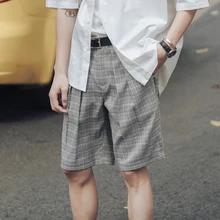 Новинка года; сезон весна-лето; Корейская версия пары; Модные свободные повседневные спортивные штаны в клетку; Джоггеры в стиле хип-хоп