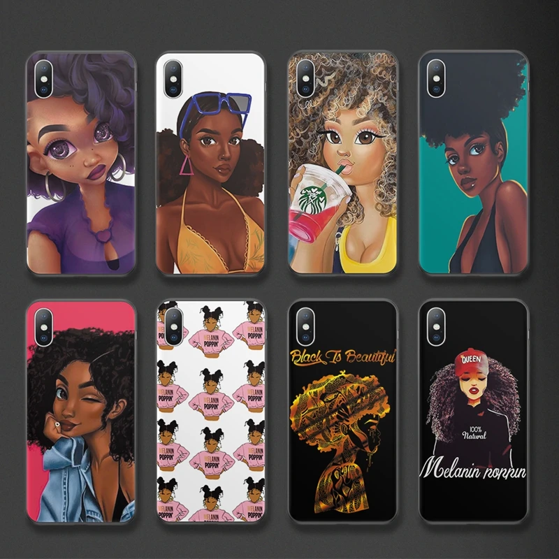 

Lovebay Soft Phone Cases Cover For iphone X Case Beauty Girls Chic Phone Back Case Cover For iphone XS Max XR X 6 6s 7 8 Plus
