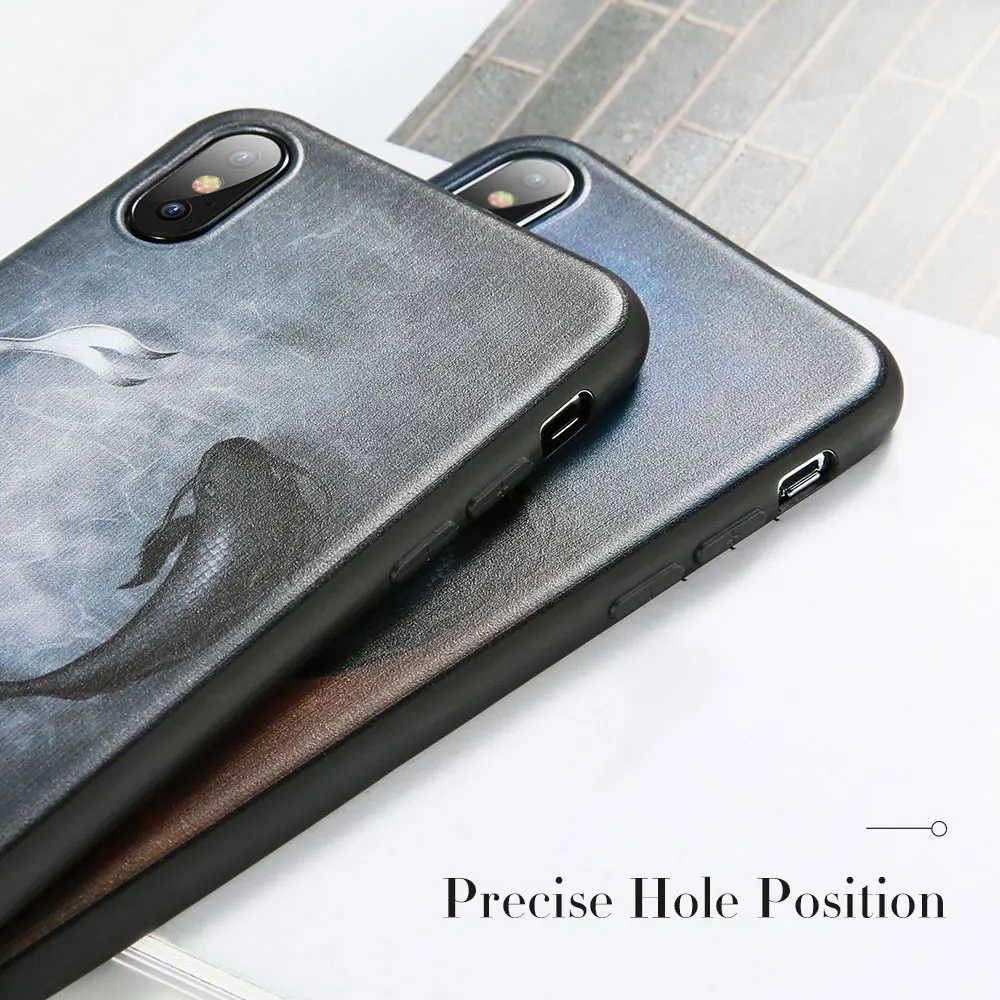 Модный чехол KISSCASE с изображением Луны для Huawei P20 Lite P10 Mate 20 10 Pro рельефный милым