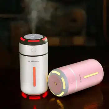 

Mini Car Air Humidifier USB Fogger LED Purifier Aromatherapy Essential Oil Diffuser Car air freshener Colorful Night Light