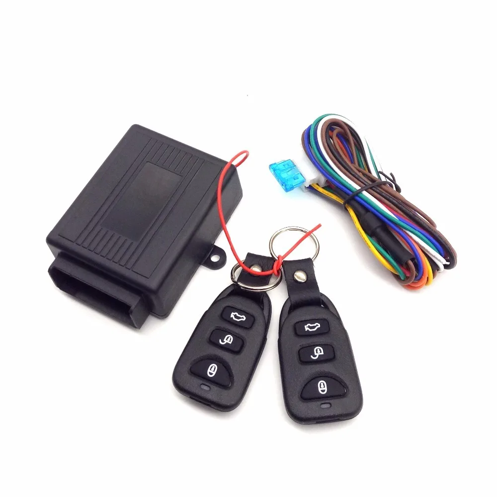 

New Universal Car Auto Remote Central Kit Door Lock Locking Vehicle Keyless Entry System With Remote Controller Car Alarm System