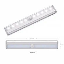 PIR Montion sensor LED cabinet light Portable Closet Lights LED Closet Lights under cabinet D25