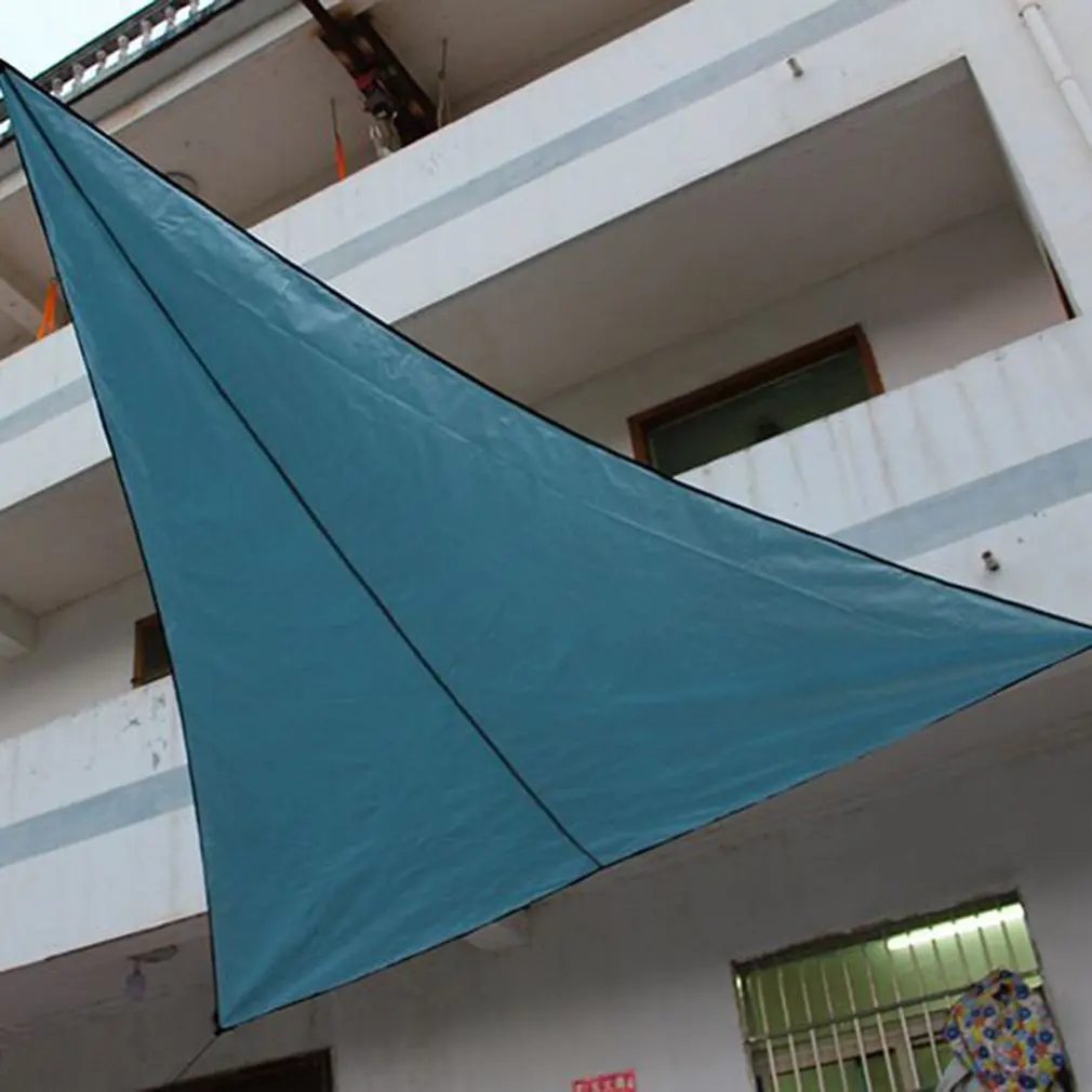 مثلث الشمس المأوى مظلة حماية مظلة في الهواء الطلق حديقة الباحة بركة الظل الشراع المظلة التخييم نزهة خيمة