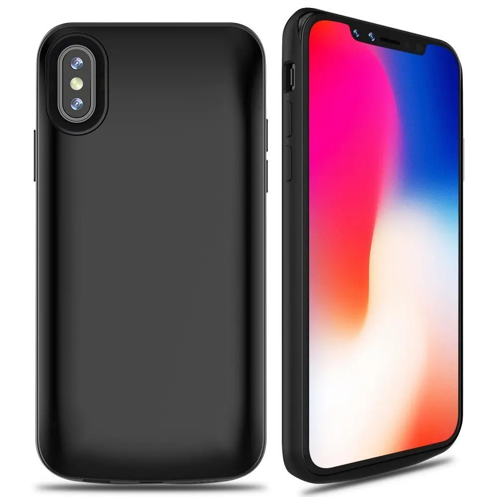 Battery Charger Case For iPhone X/Xs 6000mAh Power Bank Charging Powerbank X phone cover | Мобильные телефоны и