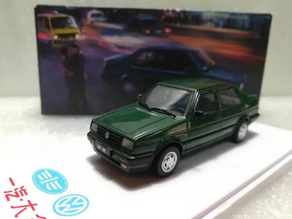 

1/43 FAW-Volkswagen Jetta classic green NEW