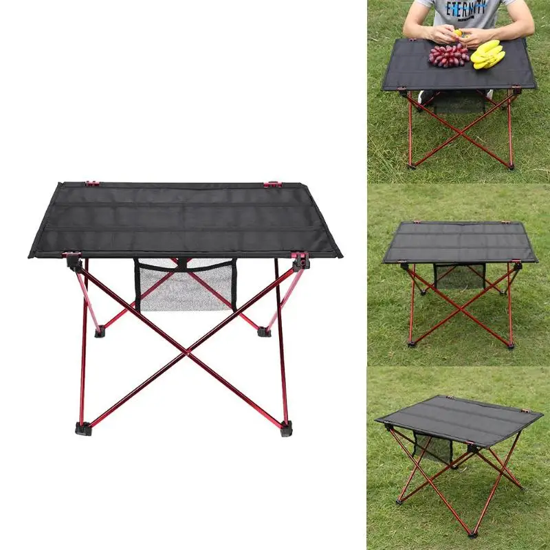 

Aluminum Alloy Oxford Cloth Table Outdoor Ultralight Portable Folding Table Camping Picnic Table Outdoor Barbecue Fishing Chairs