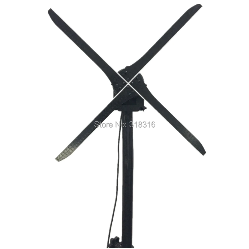 newest 3D wifi 60cm projector Portable Hologram Player 3D Holographic Dispaly Fan Unique