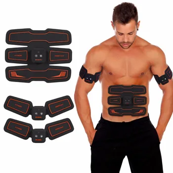 

Electric Abdominal Muscles Stimulator Vibration Pad & Belt System Wireless Muscle EMS Training Gear Toning Gym Equipment