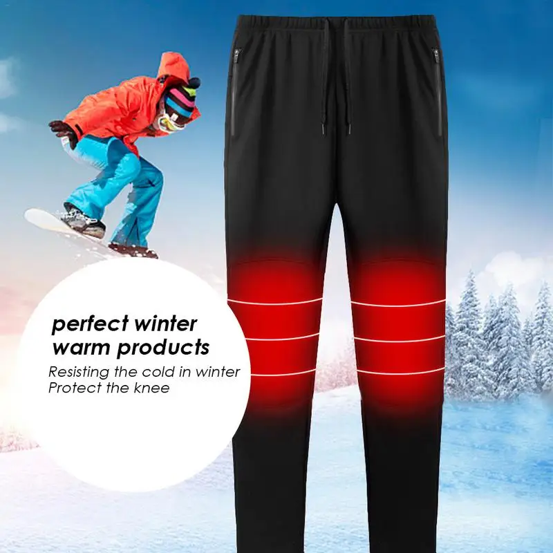 Outdoor Winter Hiking Warm Thermal Pants Men Women Pocket Hunting