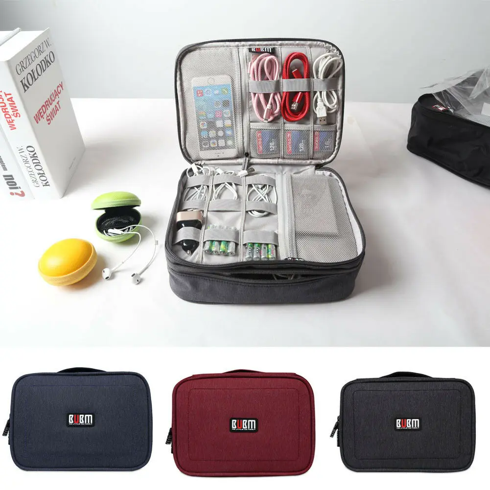 

2019 Newest Hot Electronic Digital Organizer Bag USB Cable Earphone Gadget Travel Storage Case