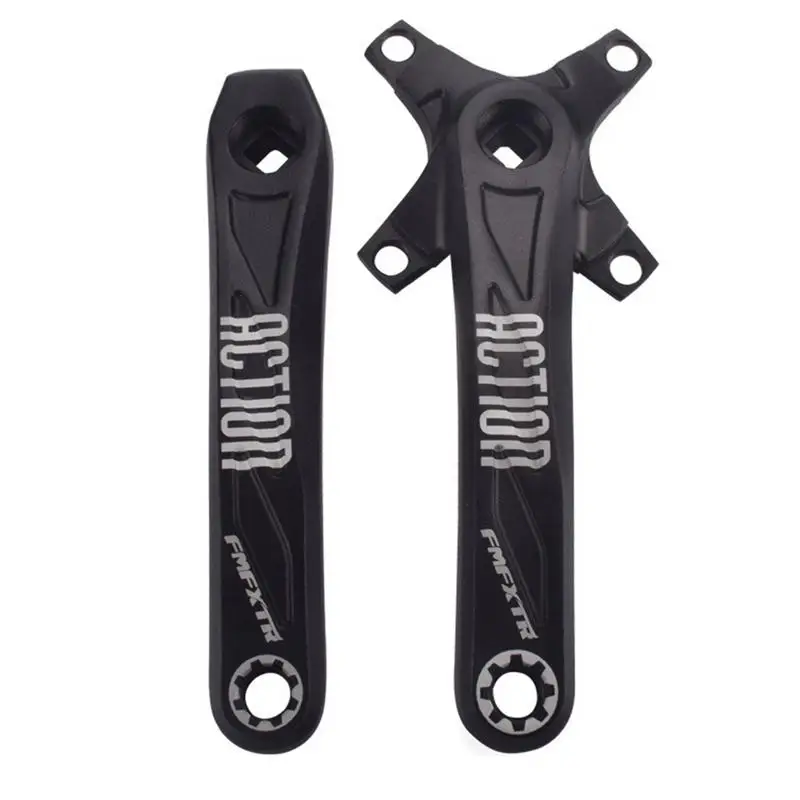 

Mountain Bike Crankset Aluminum Alloy Bicycle Crank 170mm Square Hole Left And Right Crank Leg Change Single Plate Accessories
