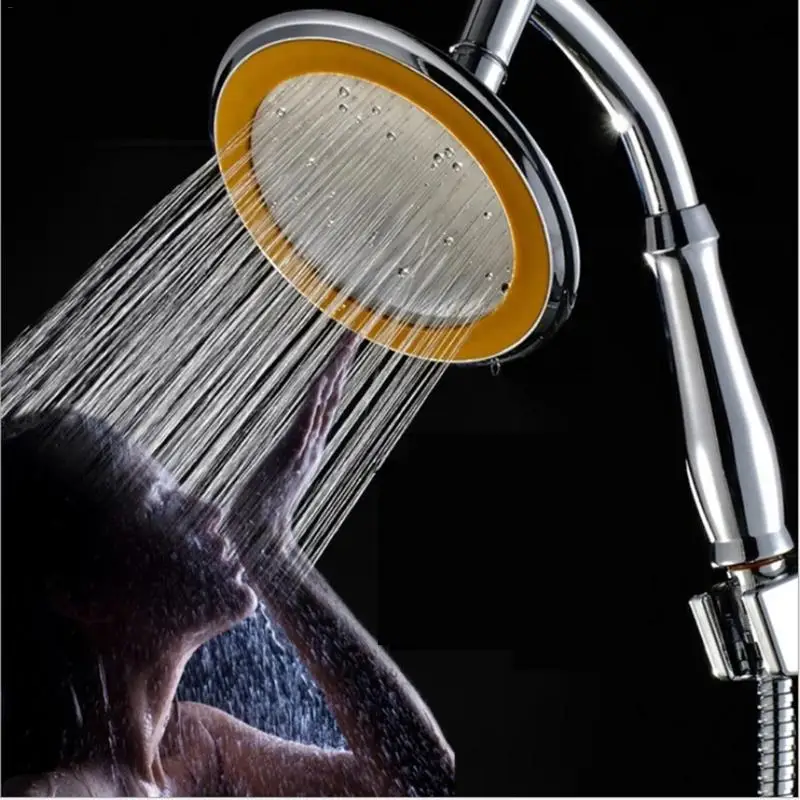 

Luxury Stainless Steel Ultra-Thin Large Rainfall Shower Head Bathroom Showerhead High Pressure Held Shower head