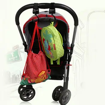 

2PCS Set Baby kids Stroller Hooks Pushchair Pram Wheelchair 360 Swivel Hanger weight Hooks Carriage Bag hook Accessories
