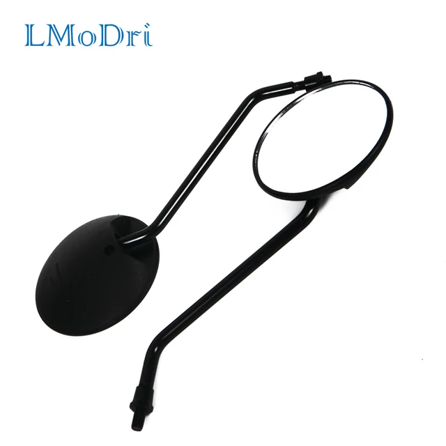 US $11.18 LMoDri One Pair Circle Motorcycle Mirror Rear View Mirrors For Motorcycles EBike Honda Scooter Kaw