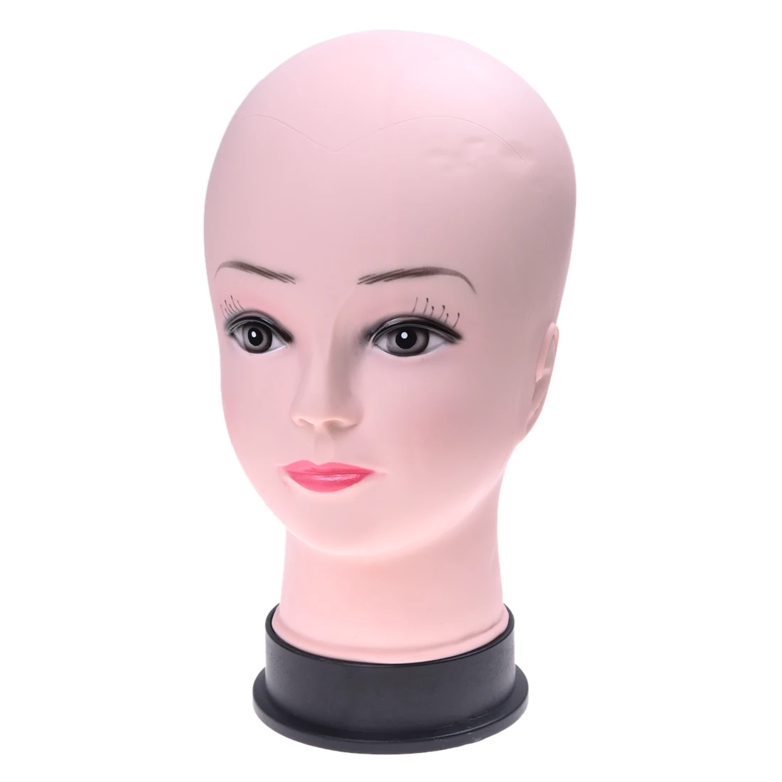 

Female Manikin Model Wig Making Styling Practice Hairdressing Cosmetology Bald Mannequin Head Hat Headwear Display Make Up Tools