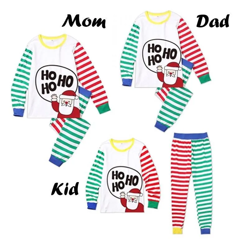 

Family Christmas Pajamas Set Family Matching Sleepwear Xmas Adult Kid Mother Daughter Father son Outfits Family Look Nightwear