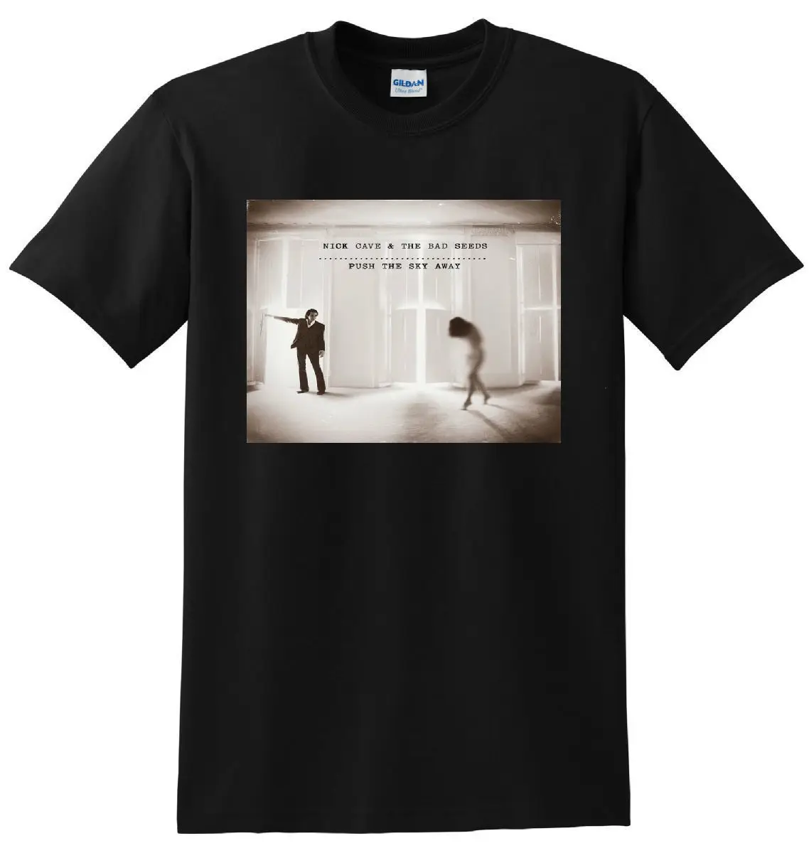 

NICK CAVE AND THE BAD SEEDS T SHIRT Push TheAway Short Sleeves Cotton T-Shirt Fashion Design Free Shipping