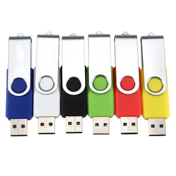 

Rotating USB 2.0 128MB Flash Drive Memory Stick Storage U Disk