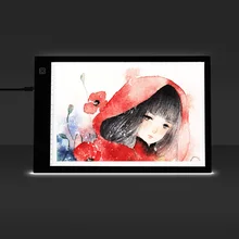A4 Ultra-thin Light Pad Tracer USB Powered LED Artcraft Light Box Copy Board 3 Level Adjustable Brightness for Drawing Sketching