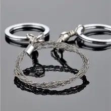 Для выживания на поле, ручная цепь из нержавеющей стали, проволока из бамбука, спасательные пояса, Бамбуковая вращающаяся проволока, Прямая поставка#1025