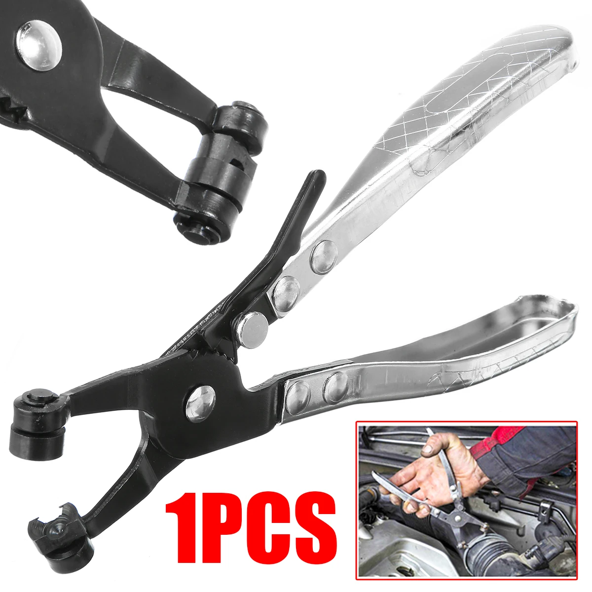 

Mayitr 1pc Hose Clamp Pliers Spring Band Clamps Car Hose Pliers for Audi Opel Hand Tools High Quality