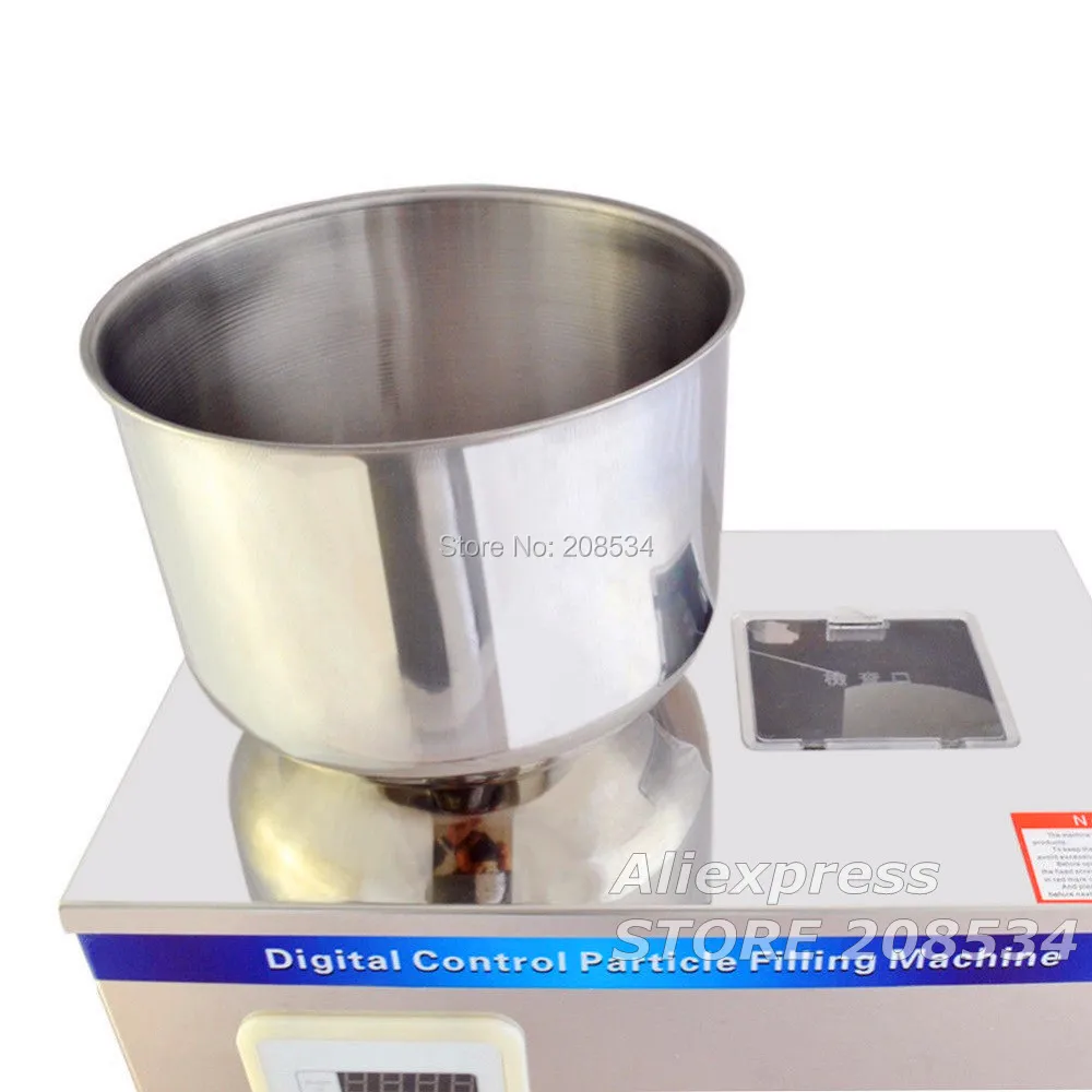 Lowest Factory Price Food racking machine Granular powder medicinal food weighing filling machine seed salt filler 25g