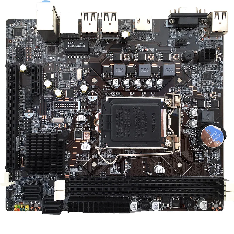 

Jia Huayu Professional H61 Desktop Computer Mainboard Motherboard LGA 1155 Pin CPU Interface Upgrade USB2.0 DDR3 1600/1333/106