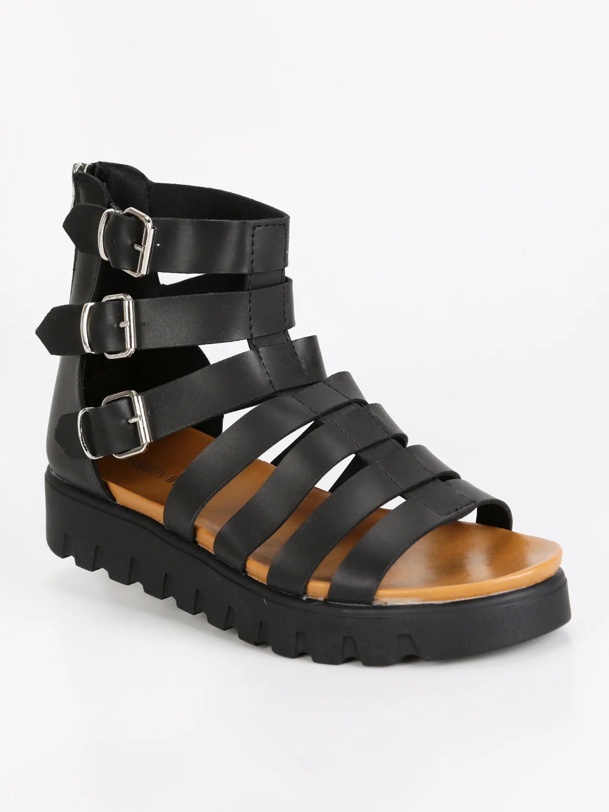 Sandals with buckles and Platform-in Women's Sandals from Shoes on ...