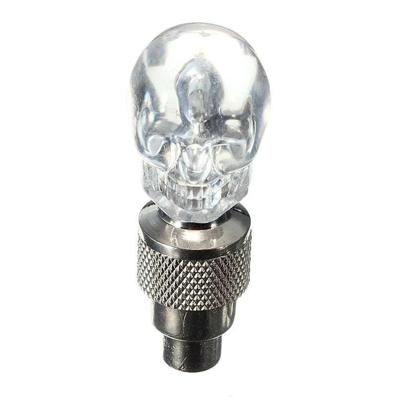 

2X Wheel Tire Valve Cap LED luminous Light Lamp for Motorcycle Bicycle Bike Car, White