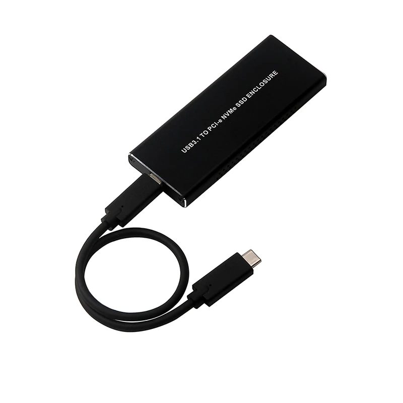 M2 NVME PCI Express SSD HDD корпус USB3.1 type c к M key PCIe 3 0 4x NGFF портативный чехол для Samsung 970 Pro 960