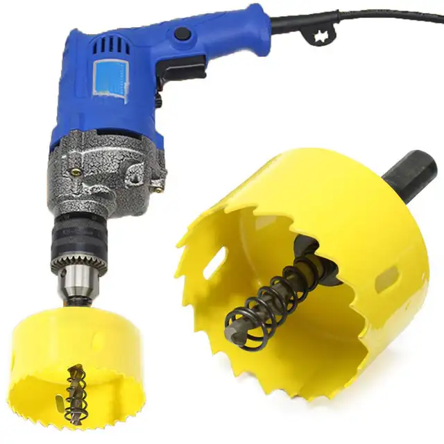 doersupp 50mm Metal Hole Saw HSS Hole Saw Cutter Drill Bit M42 High