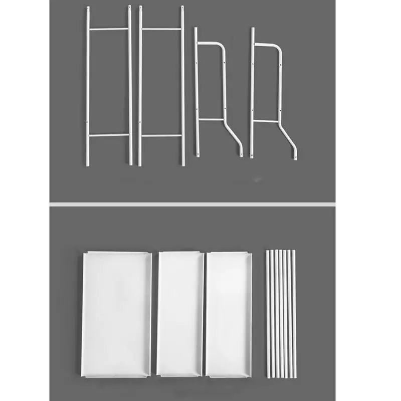  3 Tier Over the Toilet Storage Rack Space Saving Bathroom Kitchen Organizer(White) - 32963148089