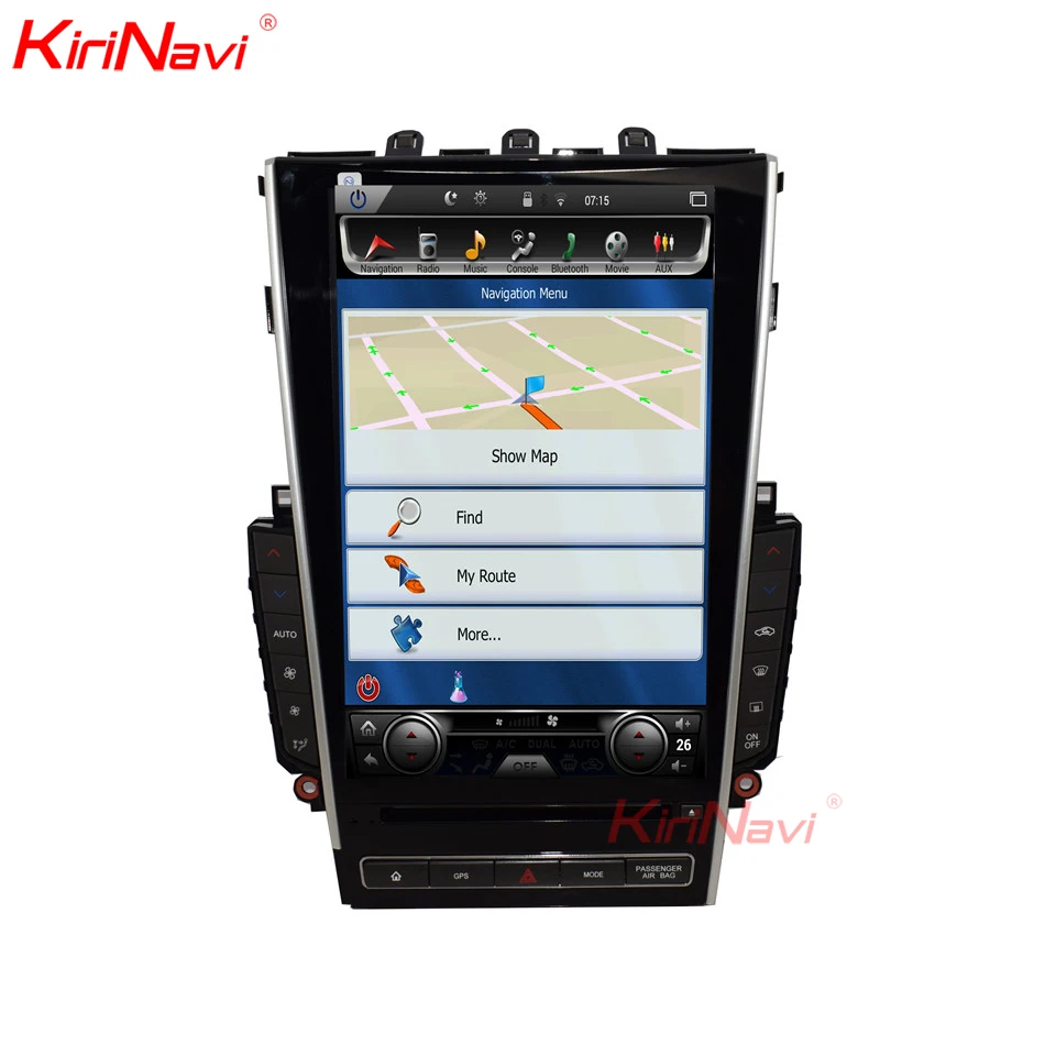 Cheap KiriNavi 12.1" 1 Din Android 8.1 Car Radio GPS Navigation For Infiniti Q50 Q50L Car Dvd Multimedia Player Auto Radio 2013-2019 3