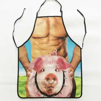 

73X57cm Funny Personalized Aprons Chef Pinafore for Women Men Adult Dinner Party Restaurant Cooking Apron Baking Accessories