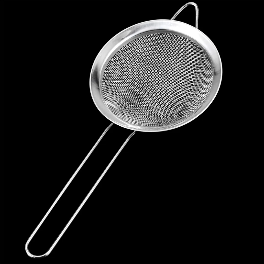 

Kitchen Tools Stainless Steel Fine Wire Mesh Oil Skimmer Vegetable Flour Sifter Sieve Colander Strainer