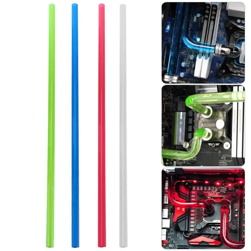 

PETG 10X14mm 500mm Computer Water Cooling Rigid Tube Hard Horse Pipe Water Cooling Rigid Tube for PC Water Cooling System