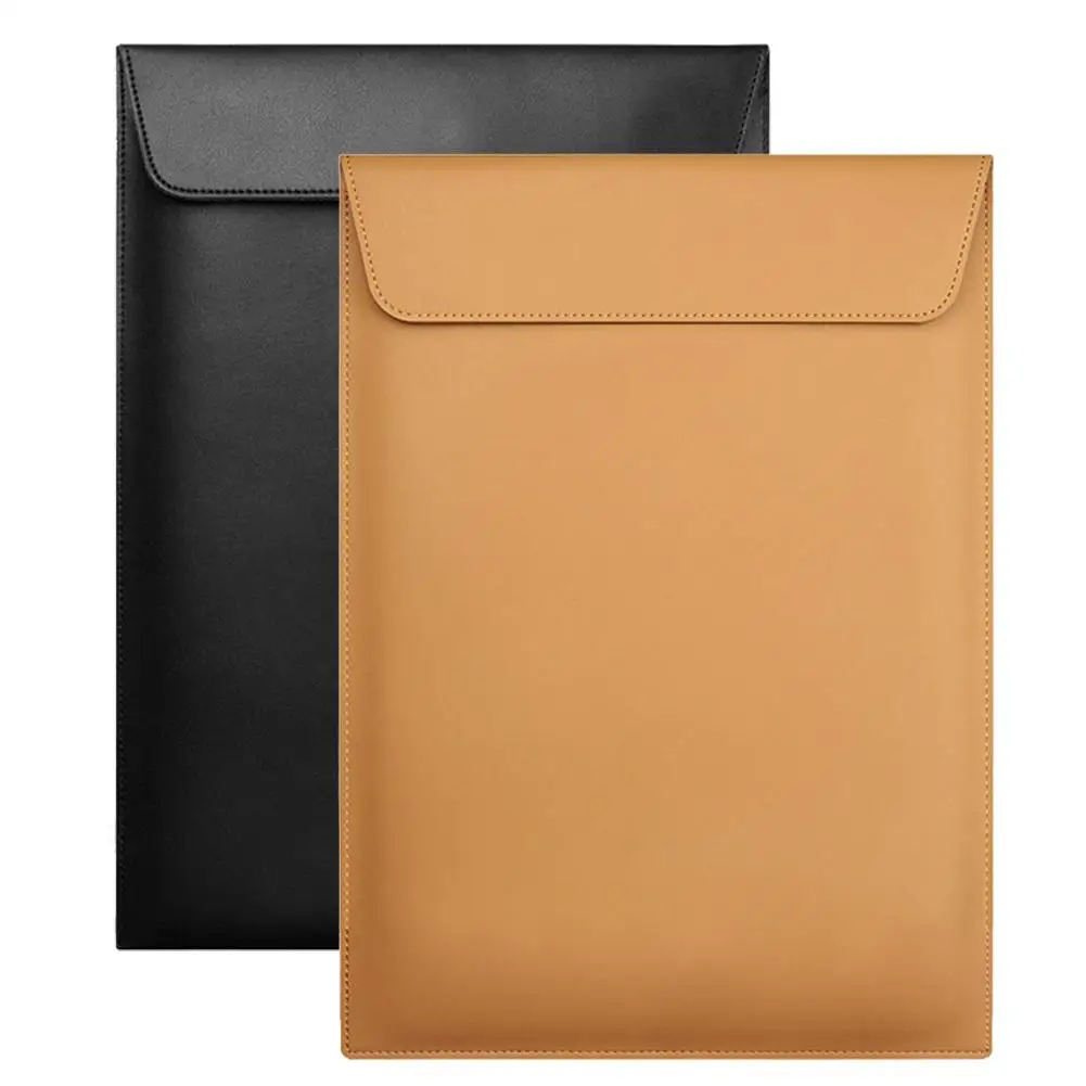 Faux Leather Laptop Sleeve Bag Case Cover Pouch For Macbook Air Laptop Sleeve Bag Case Cover Pouch