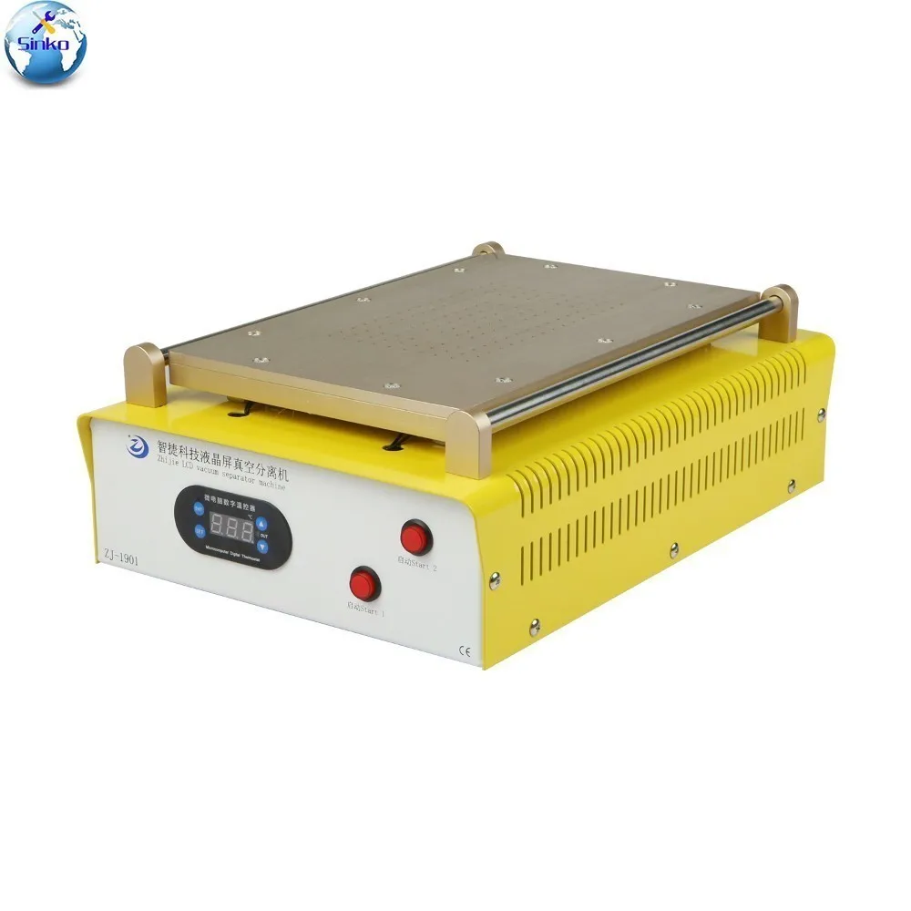 

ZJ-1901 2-in-1 Multifunction LCD Repair Machine set Built-in Vacuum Pump Touch Screen LCD Separator for Samsung iPad